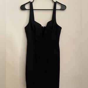 By The Way Little Black Dress with Cleavage Cut Out